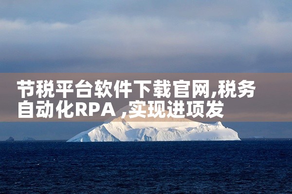 节税平台软件下载官网